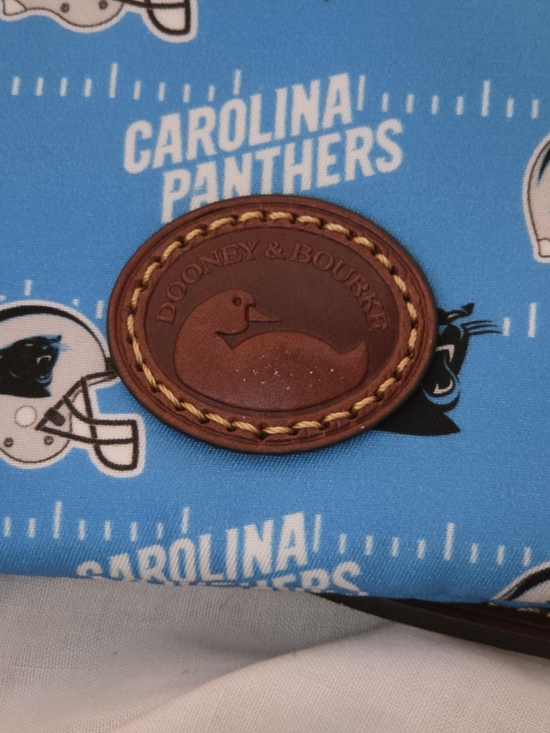 Dooney & Bourke Carolina Panthers Blue Crossbody Bag - Picture 9 of 11